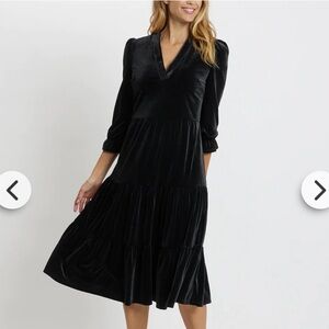 JUDE CONNALLY Maggie Velvet Holiday dress